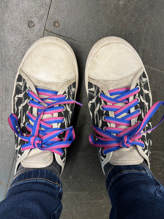 Bisexual Pride Shoelaces